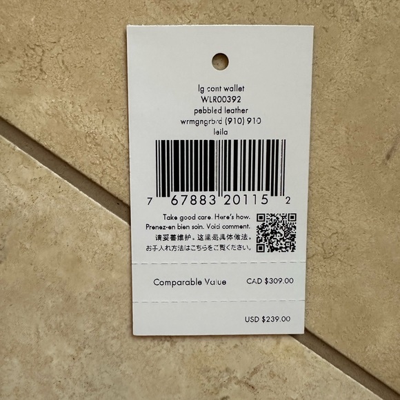 Kate Spade Leila Large Continental Wallet in warm gingerbread - Picture 5 of 5